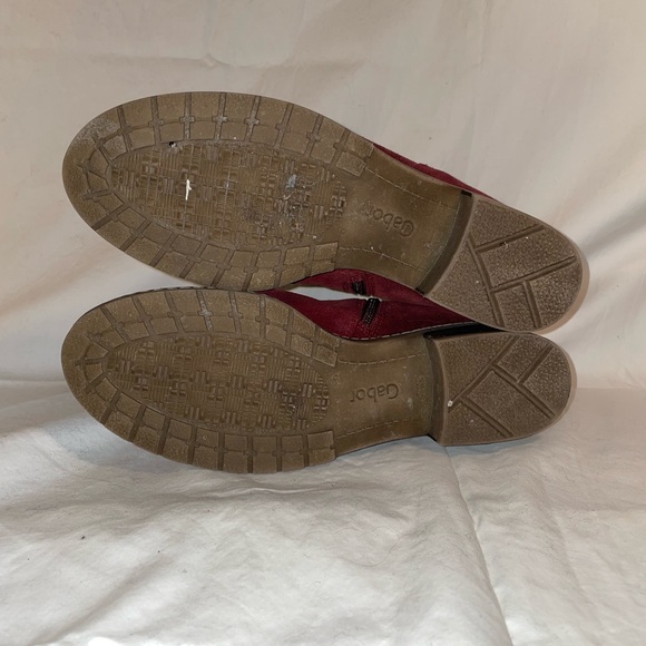 Gabor suede booties, made in Portugal, size 9 - Picture 4 of 5